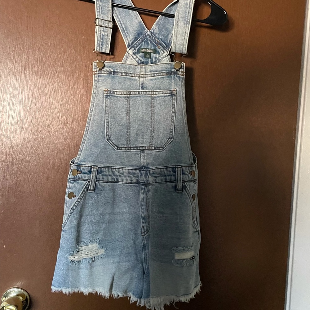 BNWOT Cutoff Overall Shorts